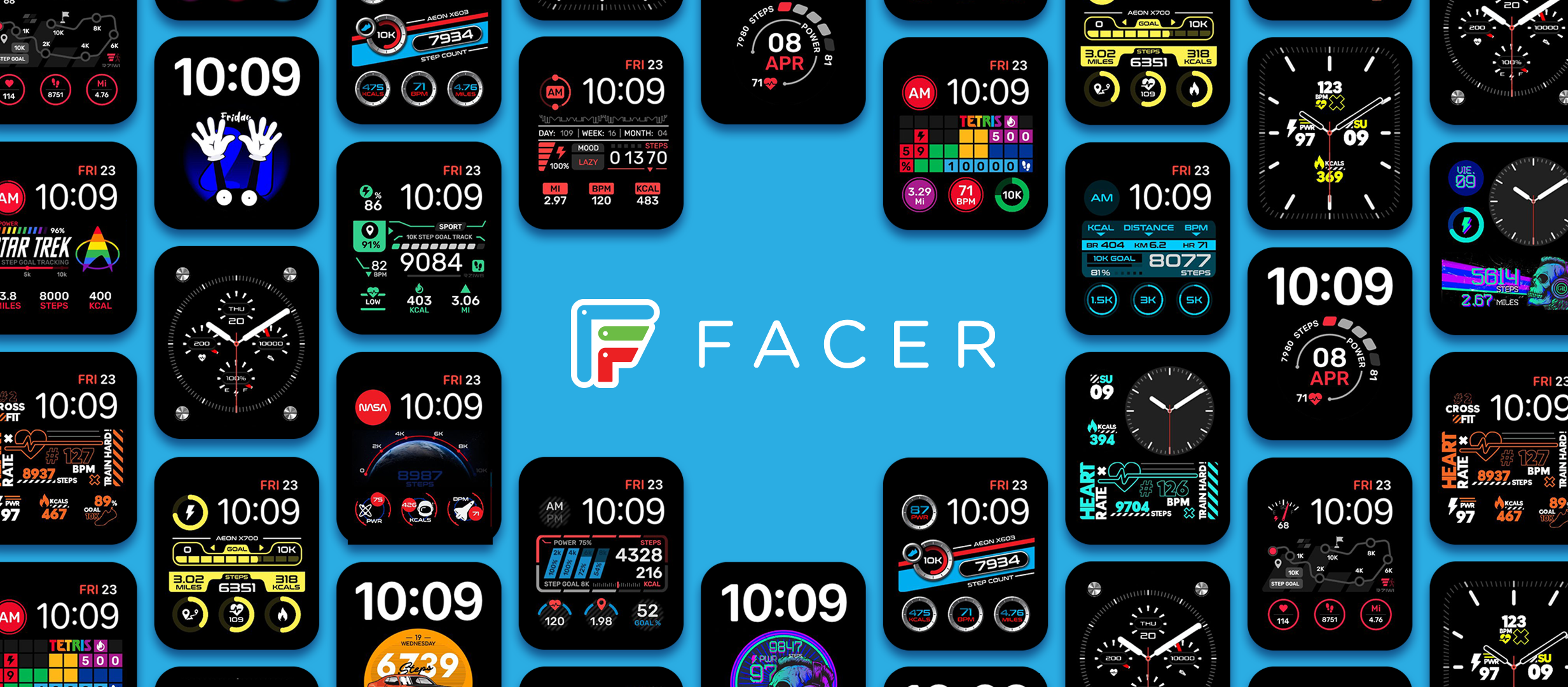 Facer - Thousands of FREE watch for Apple Watch, Samsung Gear Huawei Watch, and more